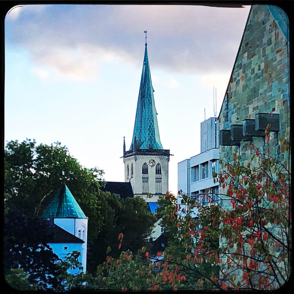 Blick aus dem Hotelfenster - Op jück