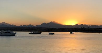 Sonnenuntergang in Sahl Hasheesh